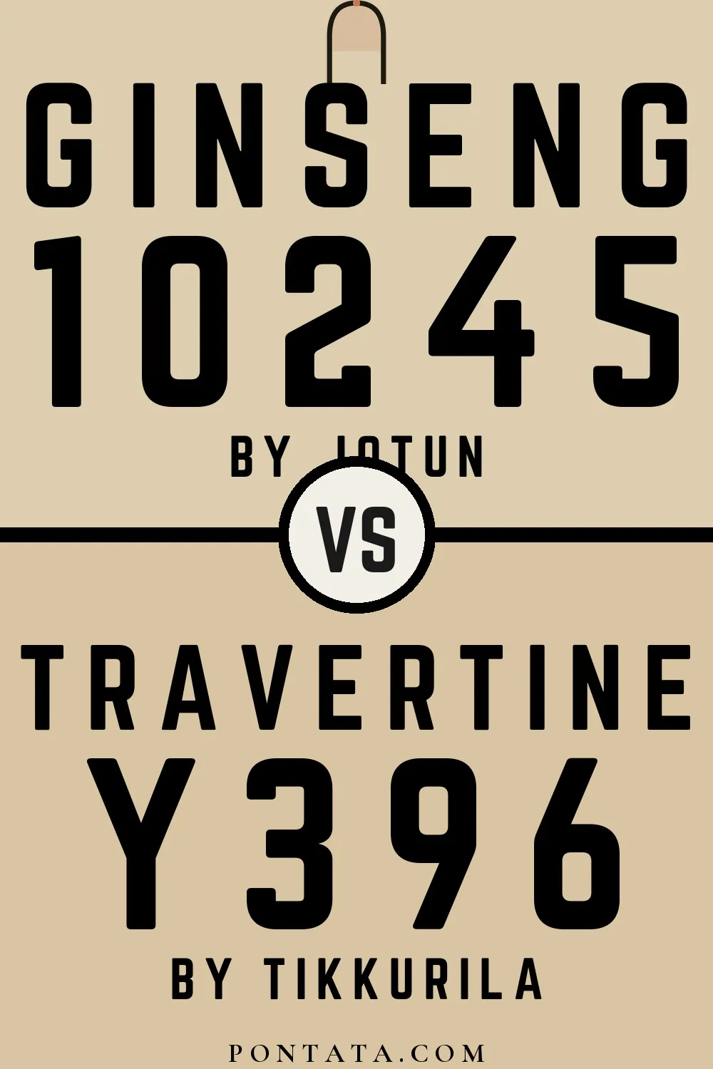 Ginseng vs Travertine