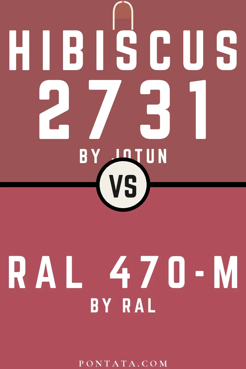 Hibiscus vs RAL 470-M
