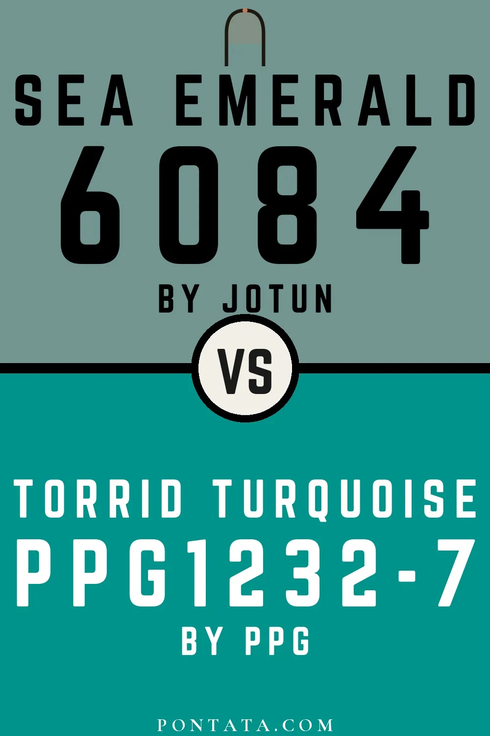 Sea Emerald vs Torrid Turquoise