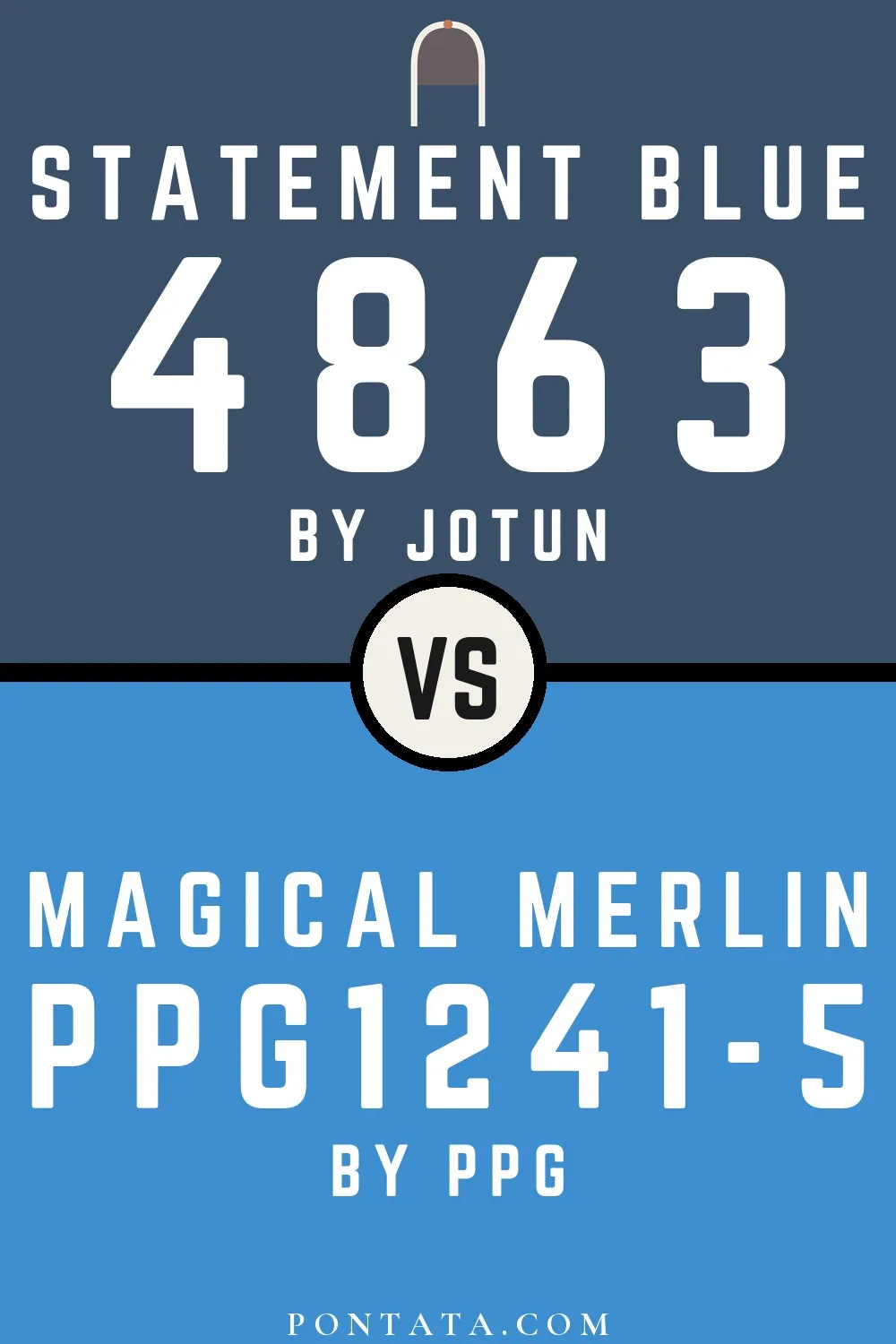Statement Blue vs Magical Merlin