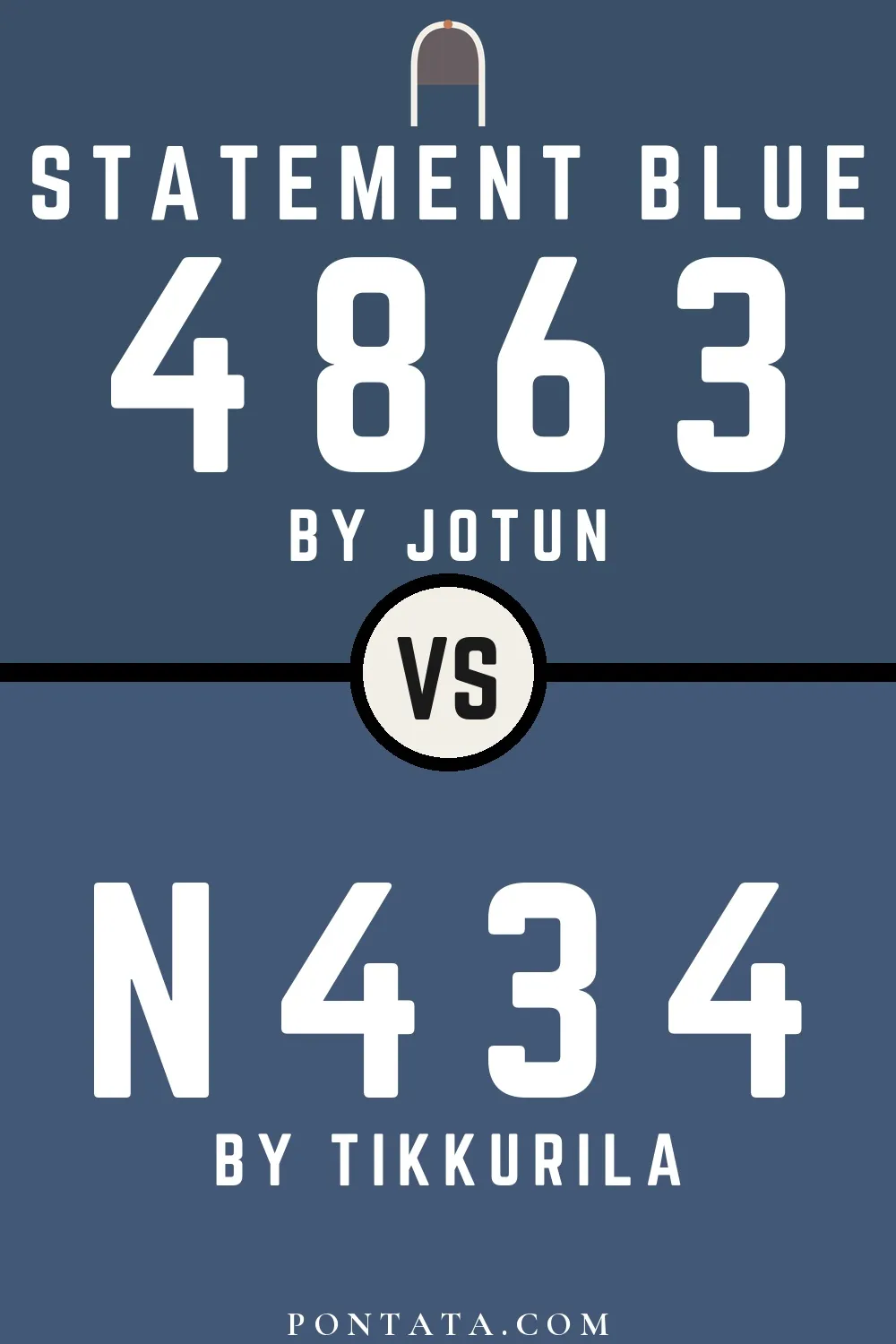 Statement Blue vs N434