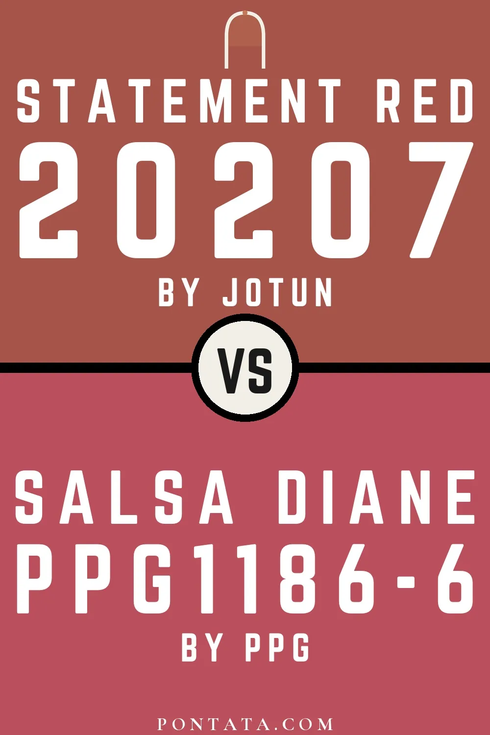 Statement Red vs Salsa Diane
