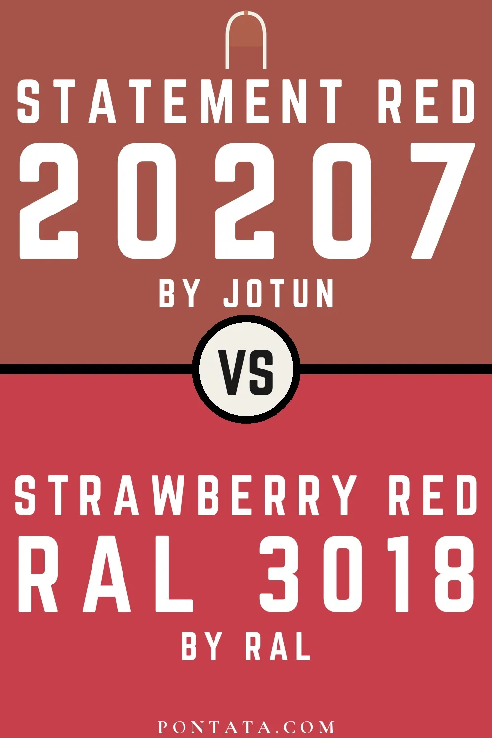 Statement Red vs Strawberry red