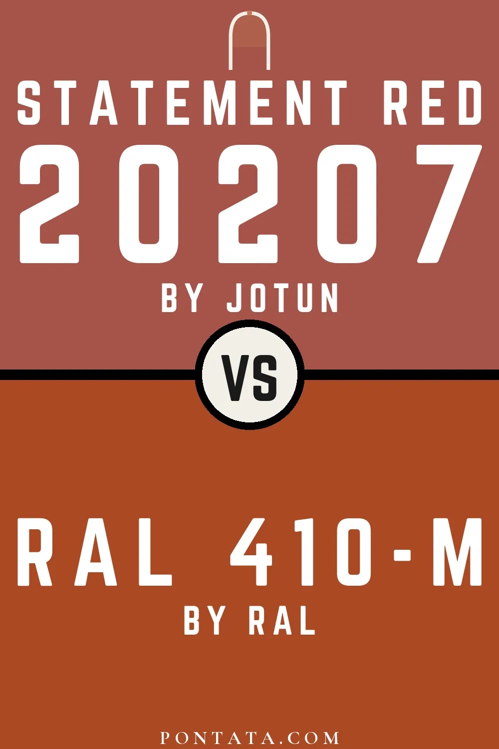 Statement Red vs RAL 410-M