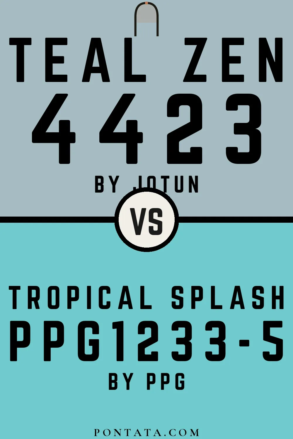 Teal Zen vs Tropical Splash