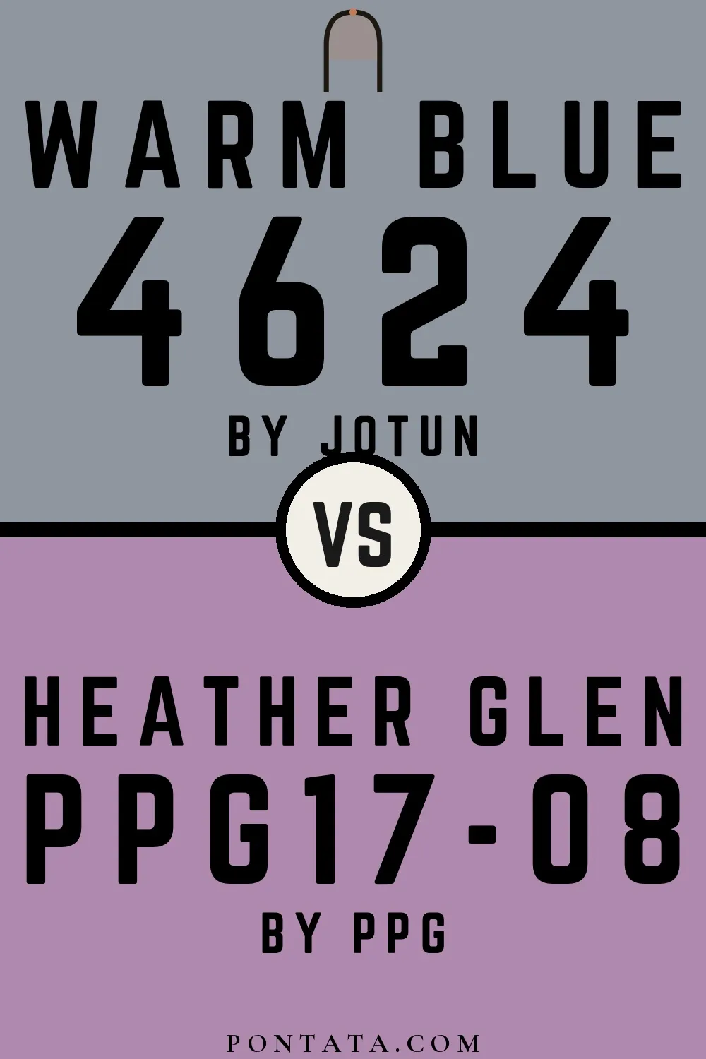 Warm Blue vs Heather Glen