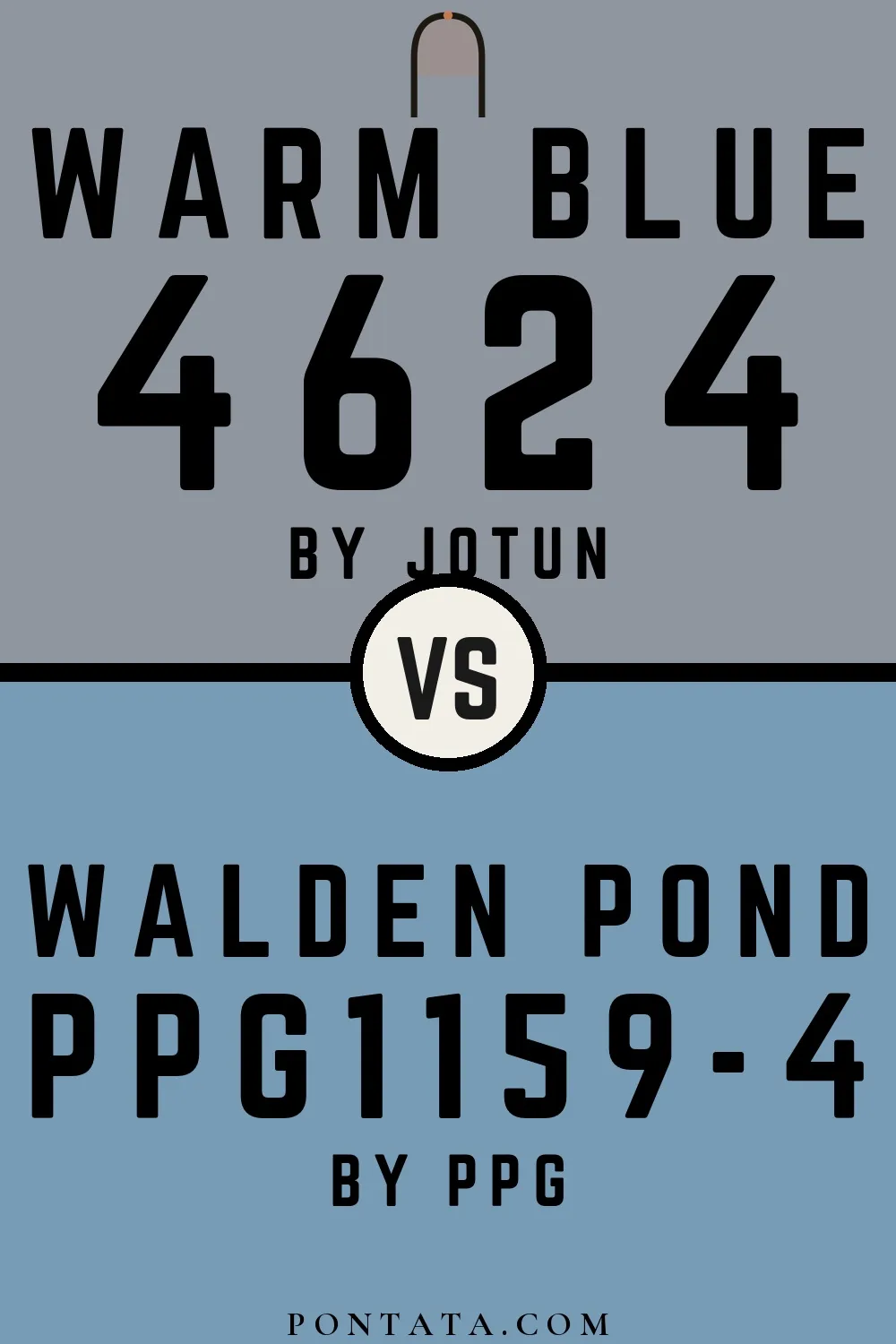 Warm Blue vs Walden Pond