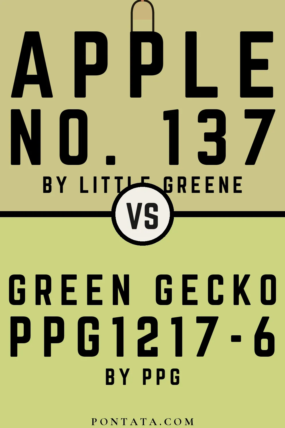 Apple vs Green Gecko