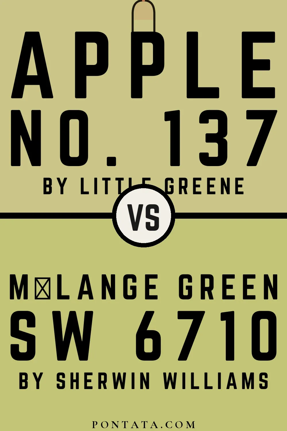 Apple vs Mélange Green