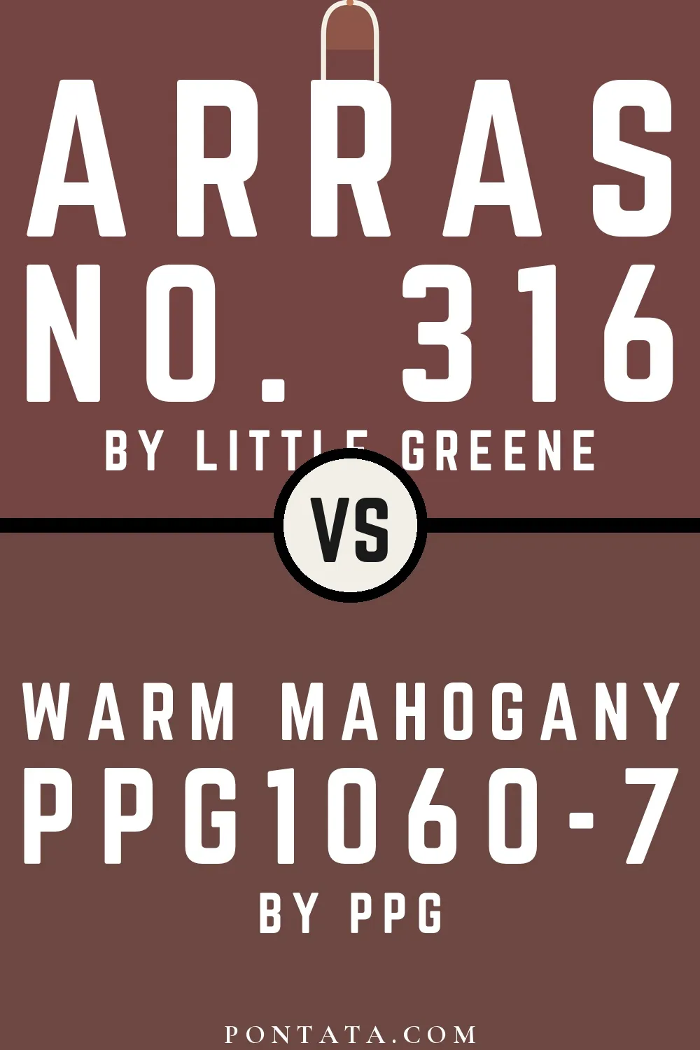 Arras vs Warm Mahogany