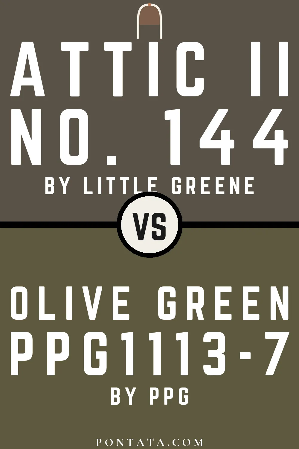 Attic II vs Olive Green