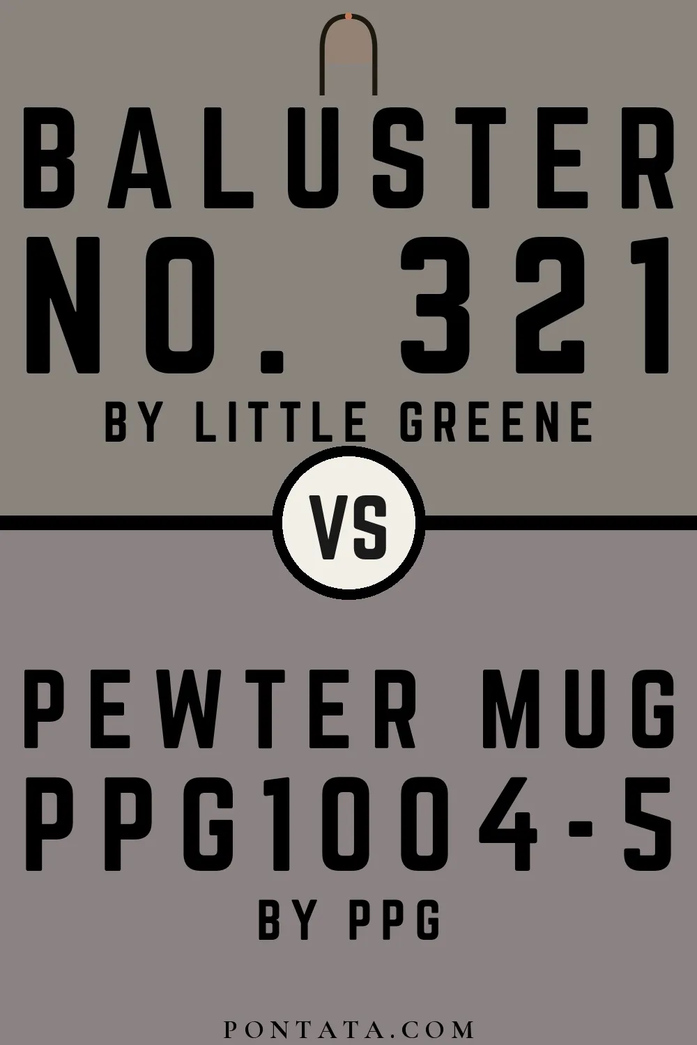 Baluster vs Pewter Mug