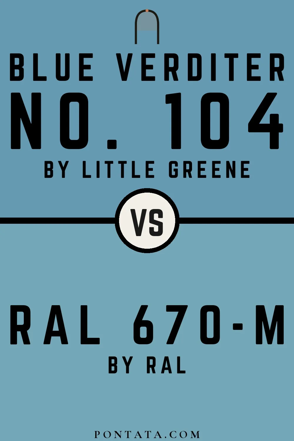 Blue Verditer vs RAL 670-M