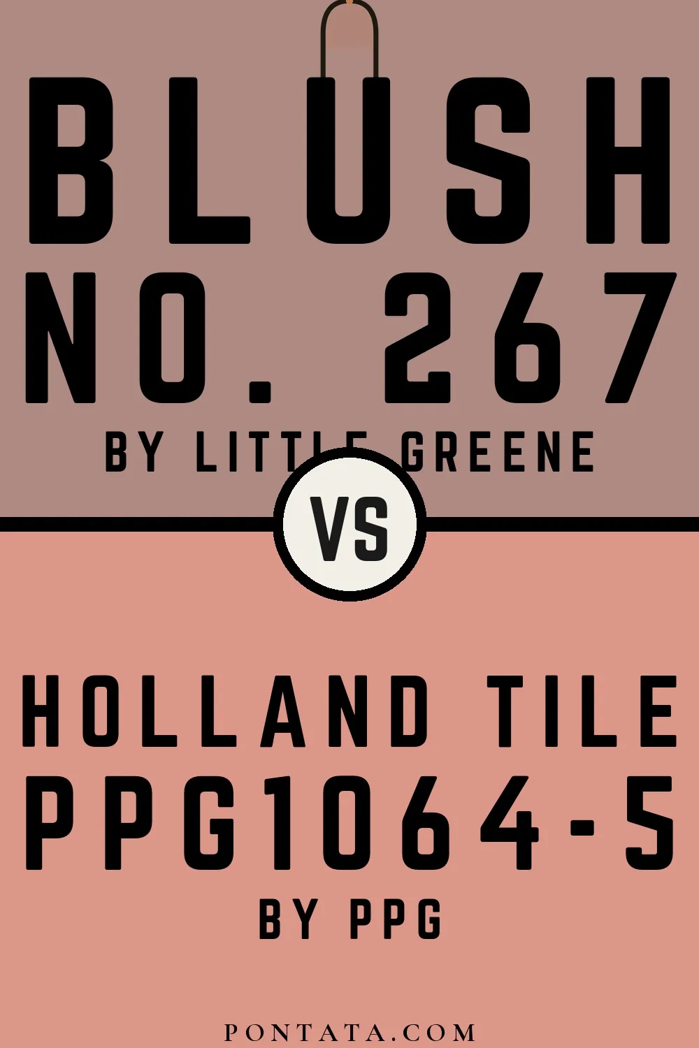 Blush vs Holland Tile