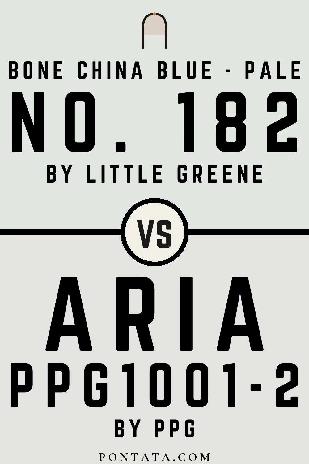 Bone China Blue - Pale vs Aria