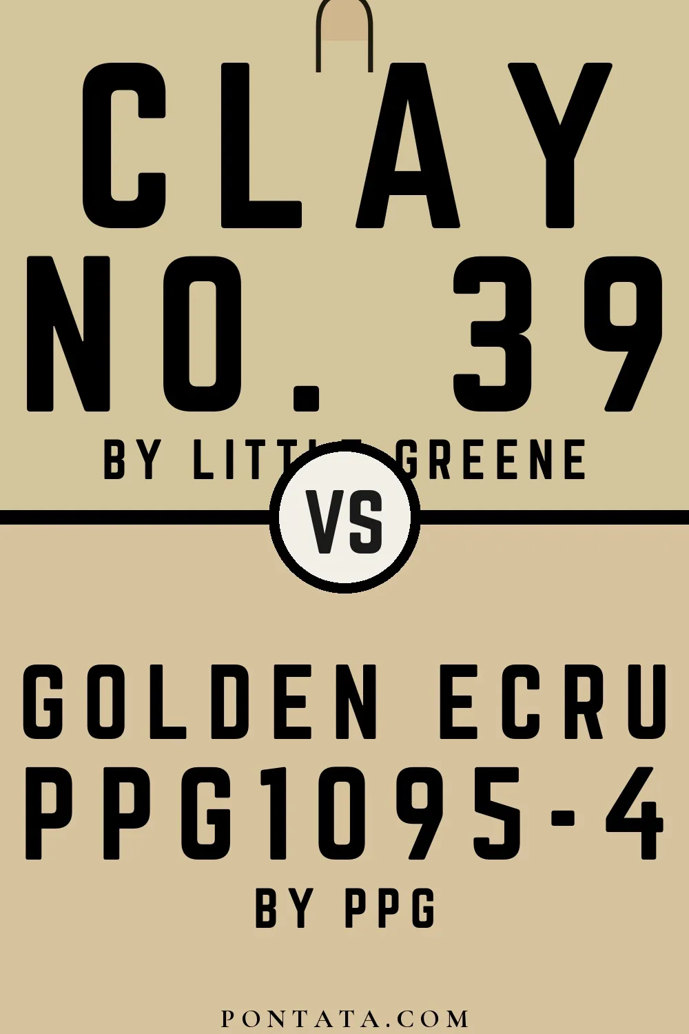 Clay vs Golden Ecru