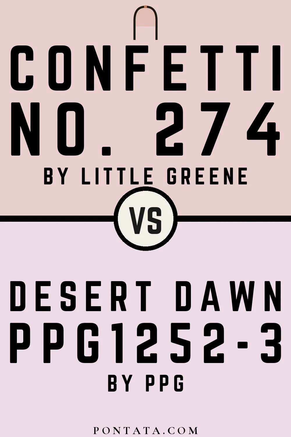 Confetti vs Desert Dawn