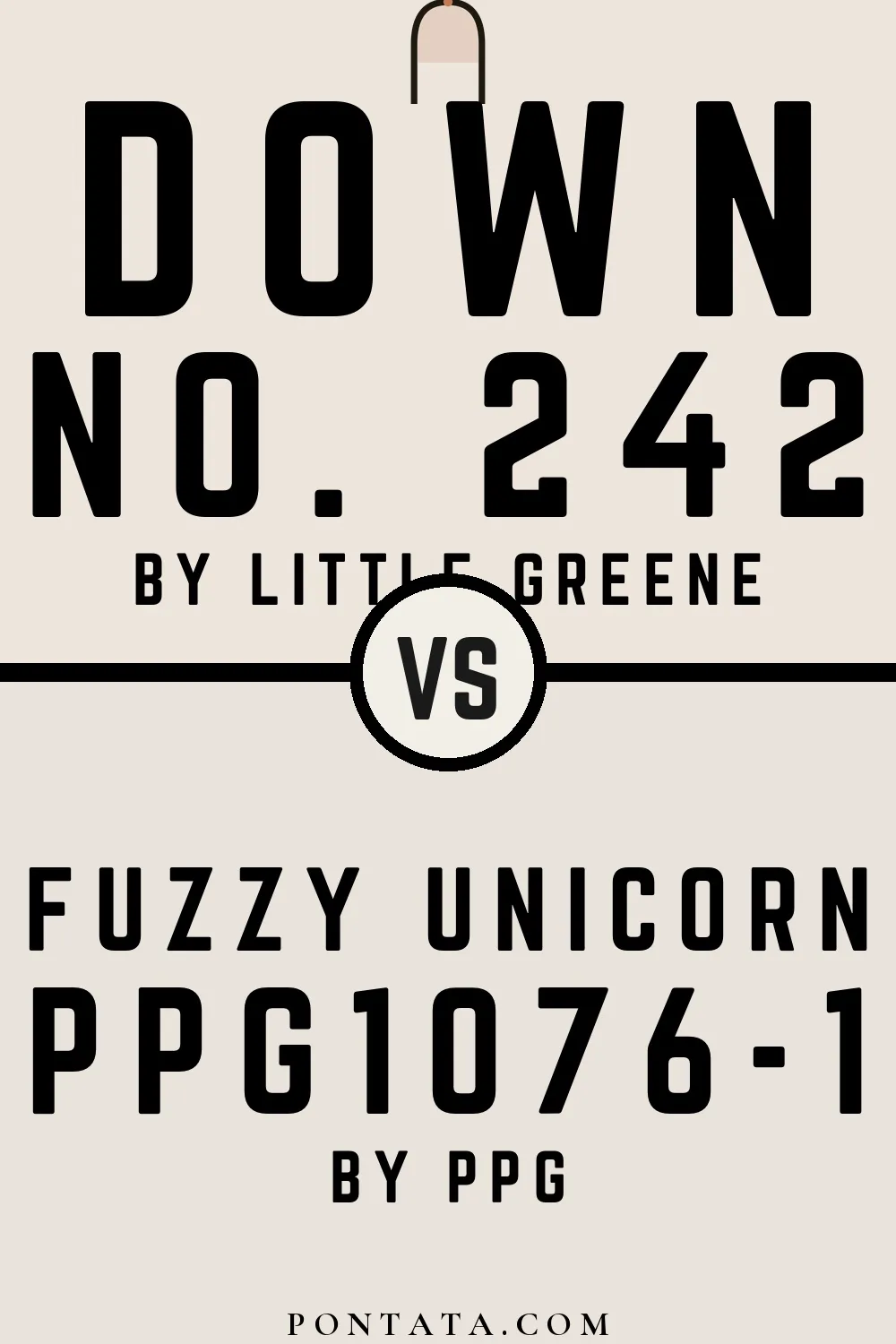Down vs Fuzzy Unicorn