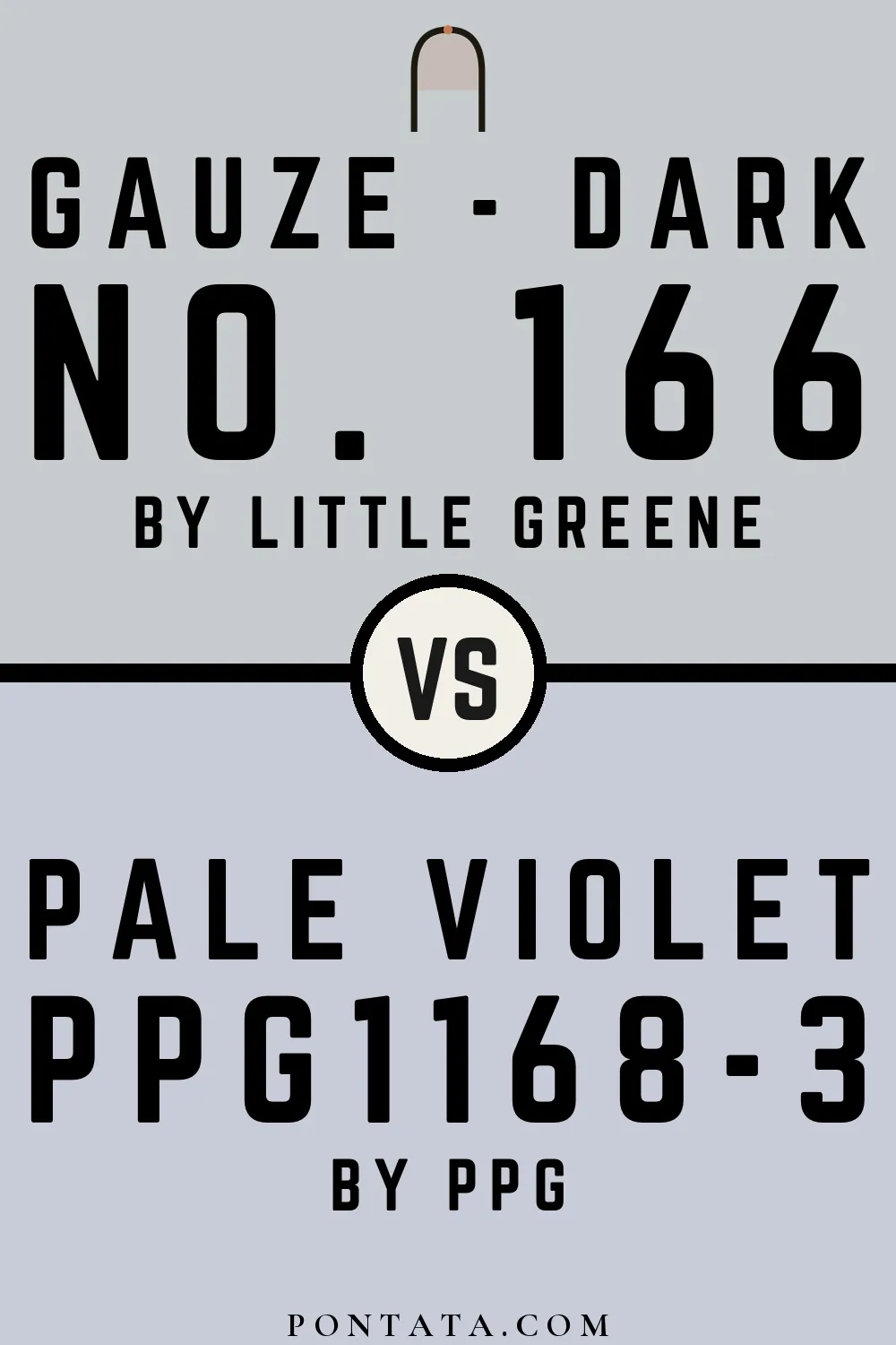 Gauze - Dark vs Pale Violet