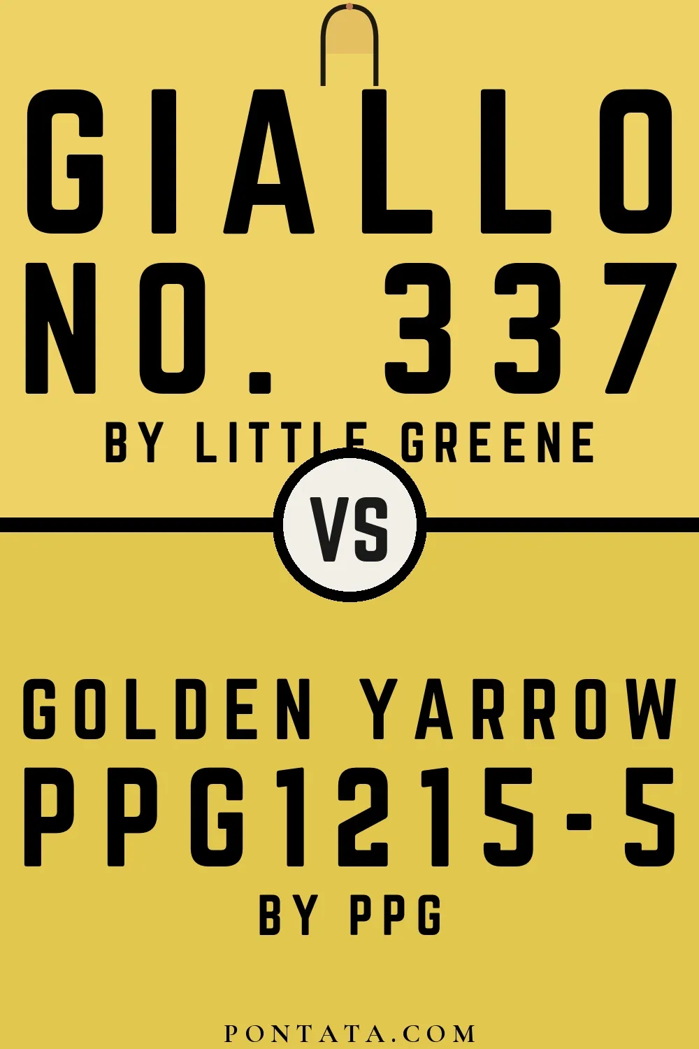 Giallo vs Golden Yarrow