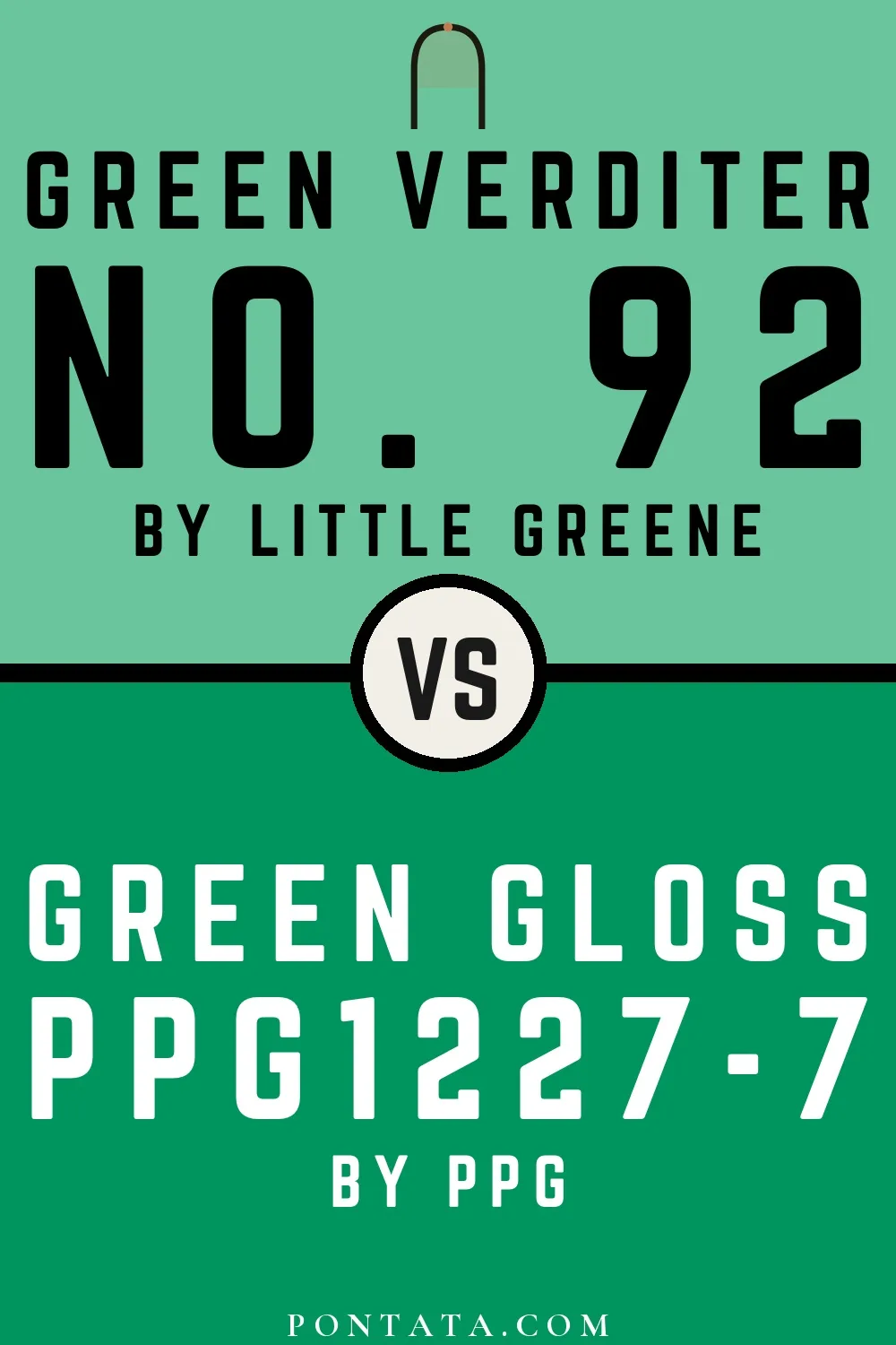 Green Verditer vs Green Gloss