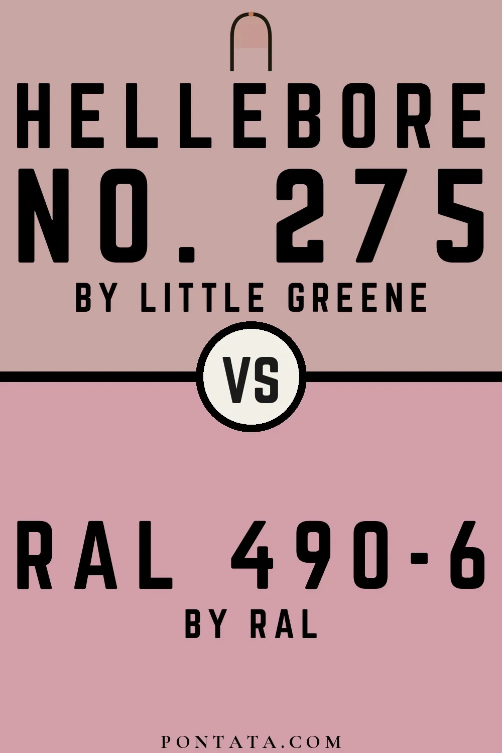Hellebore vs RAL 490-6