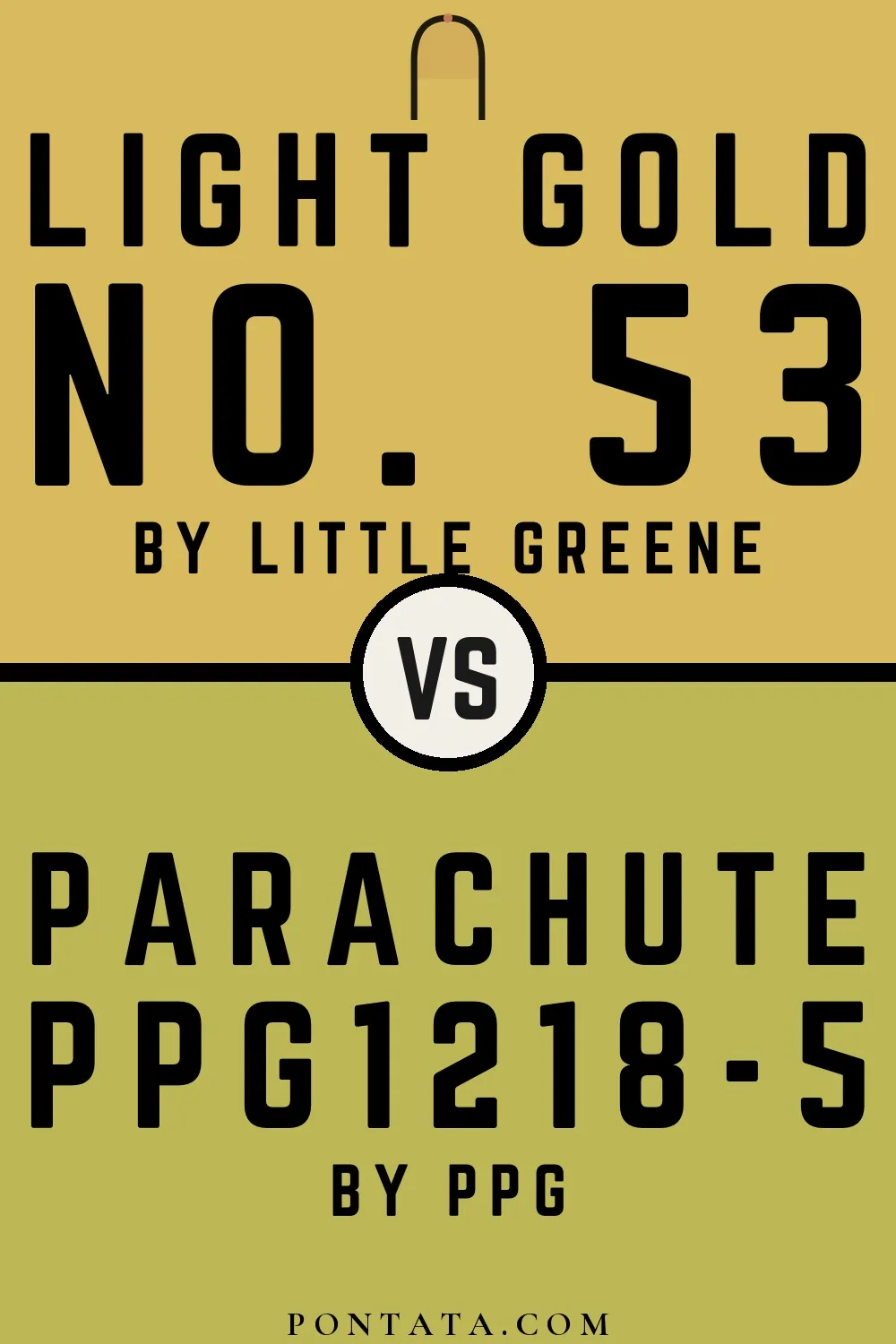 Light Gold vs Parachute
