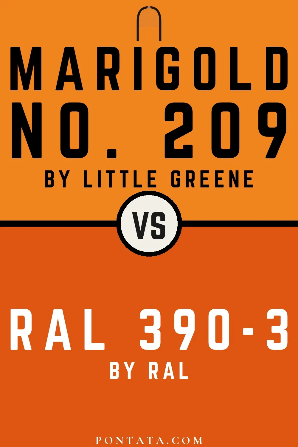 Marigold vs RAL 390-3