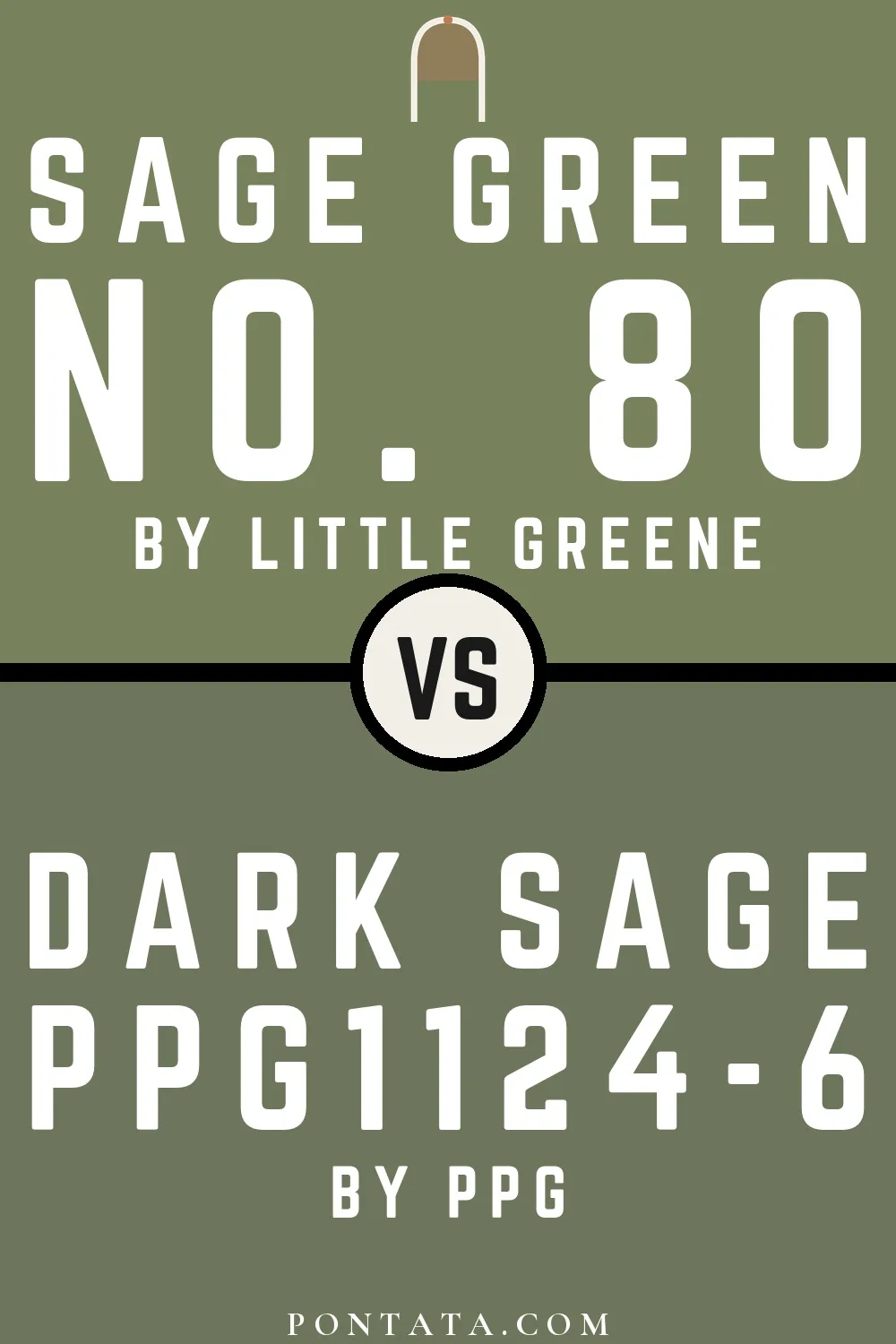 Sage Green vs Dark Sage