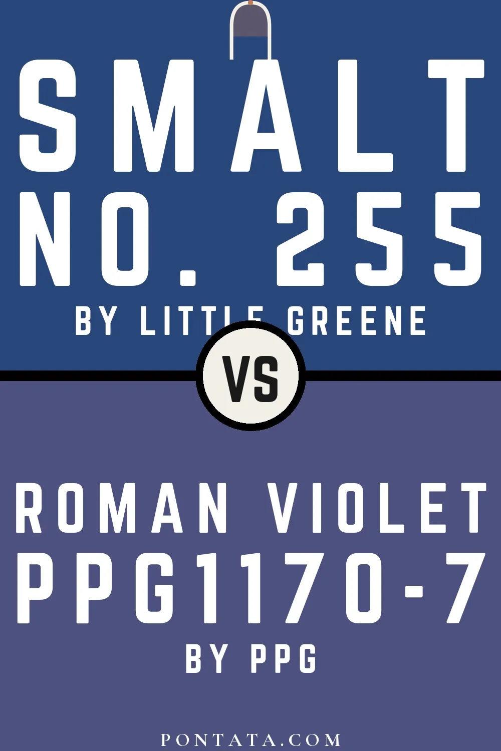 Smalt vs Roman Violet