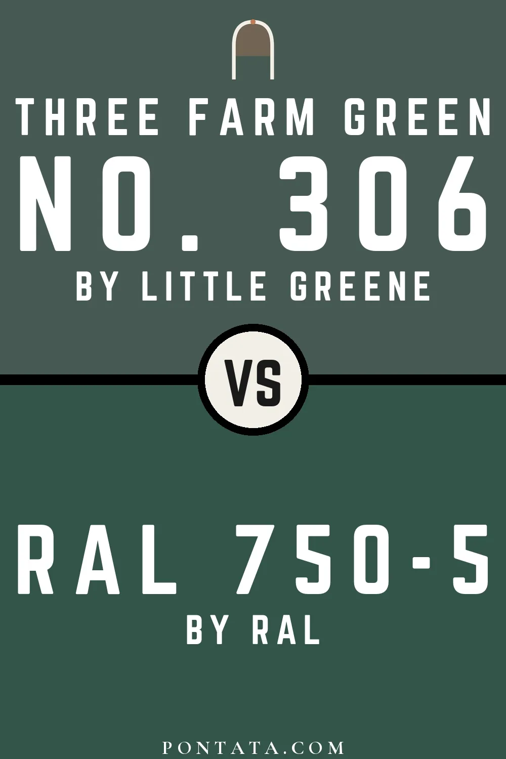 Three Farm Green vs RAL 750-5