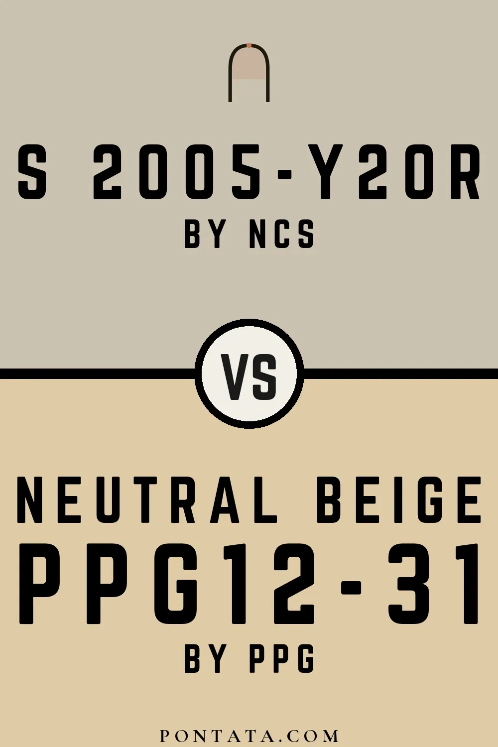 S 2005-Y20R vs Neutral Beige