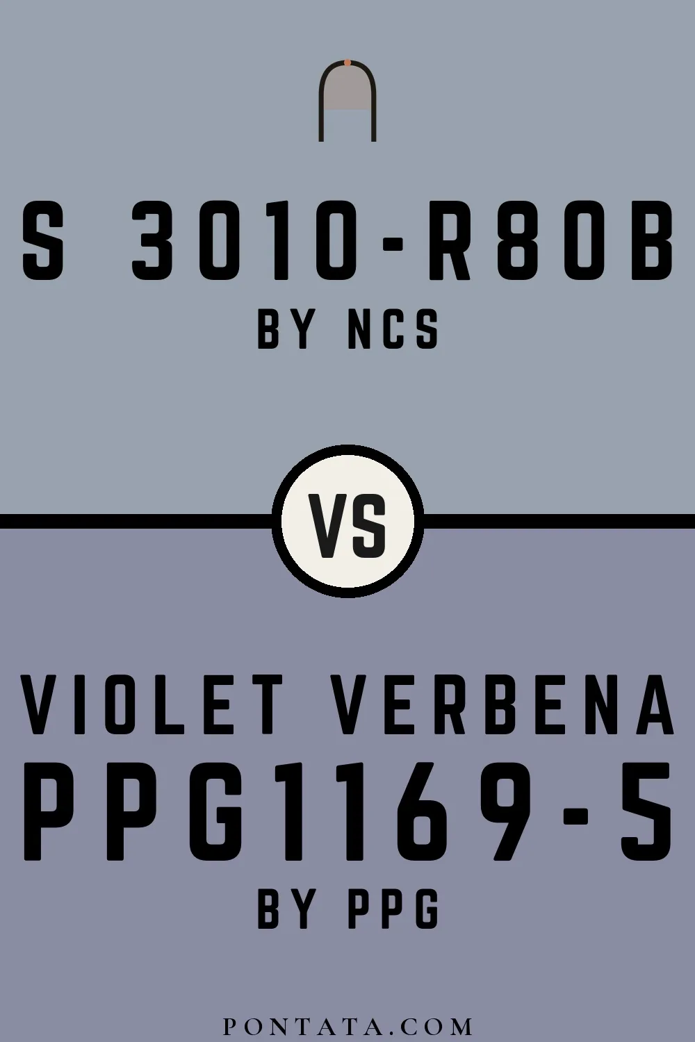 S 3010-R80B vs Violet Verbena