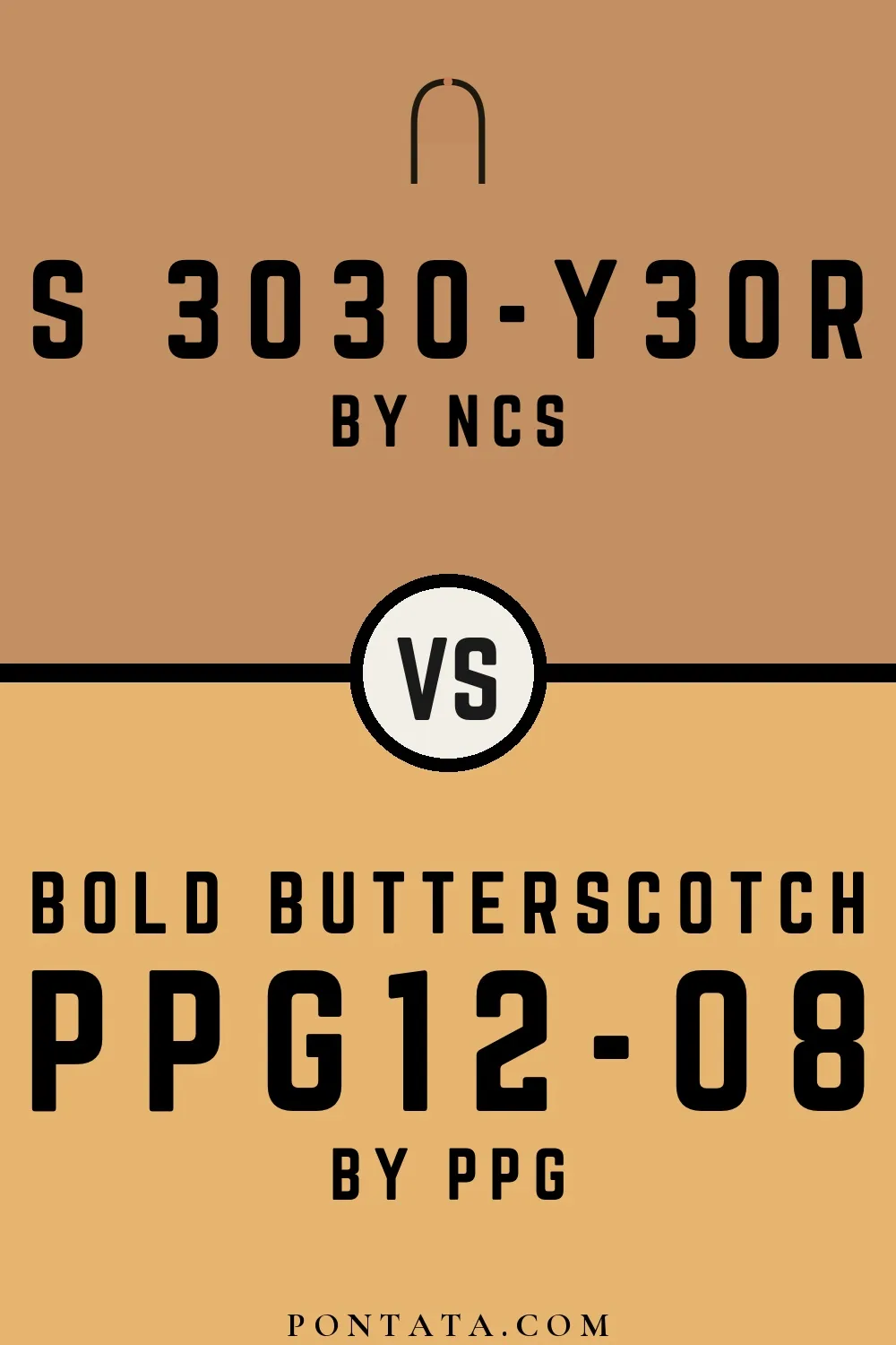 S 3030-Y30R vs Bold Butterscotch