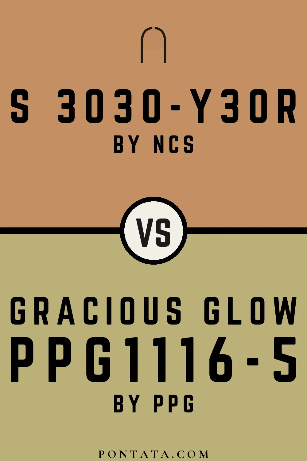 S 3030-Y30R vs Gracious Glow