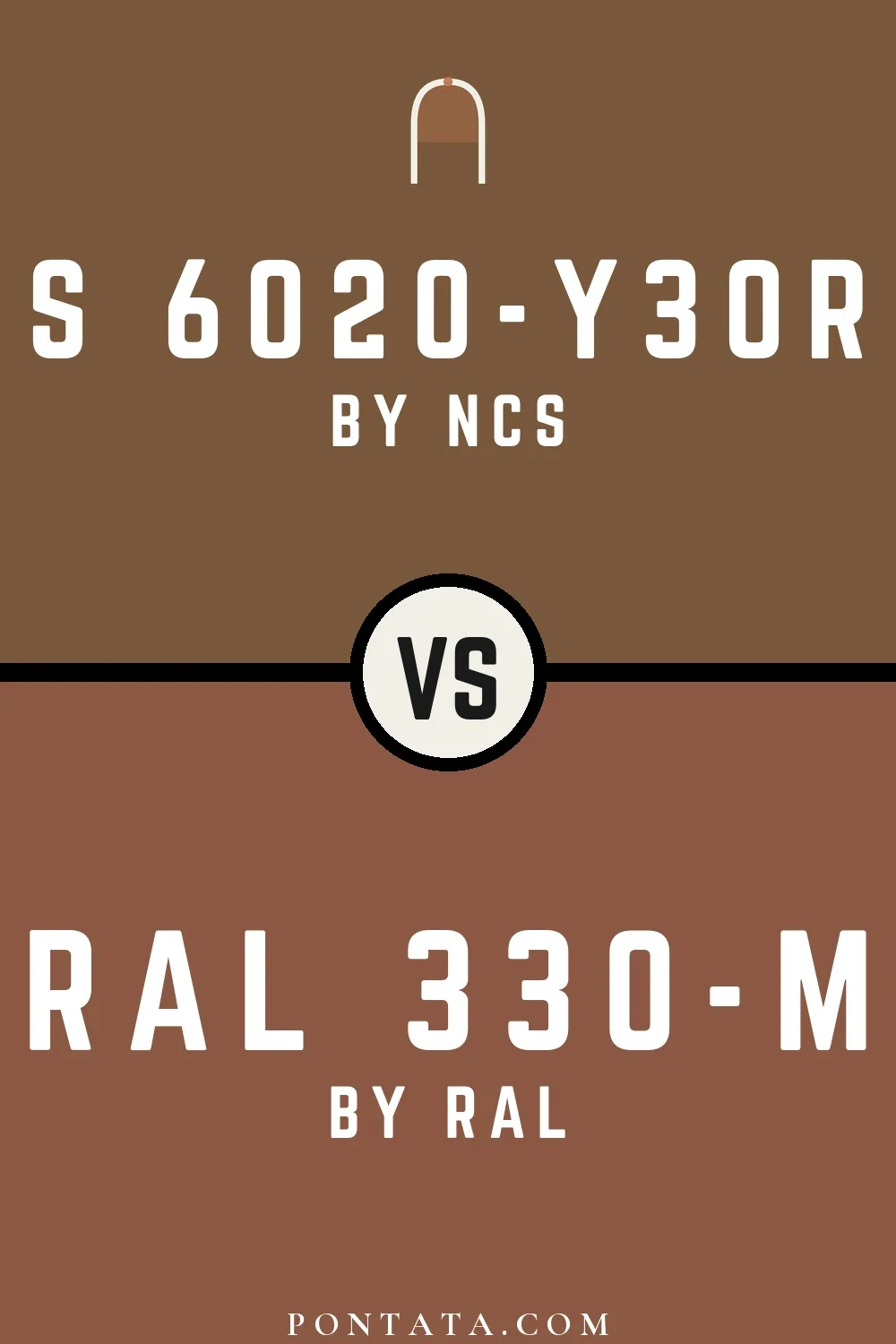 S 6020-Y30R vs RAL 330-M