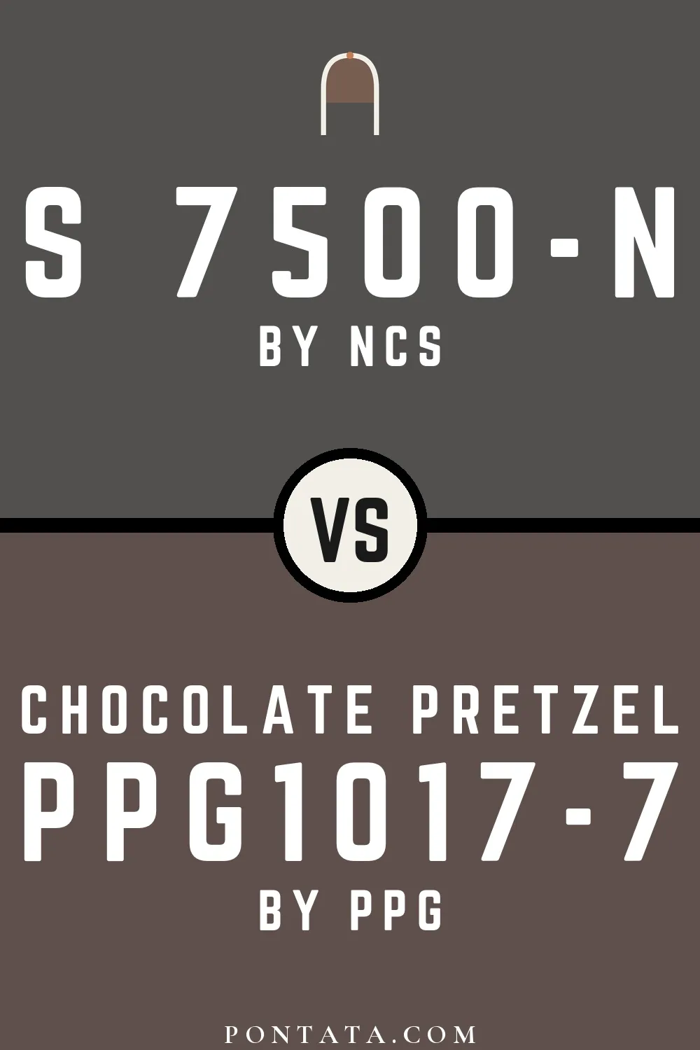 S 7500-N vs Chocolate Pretzel