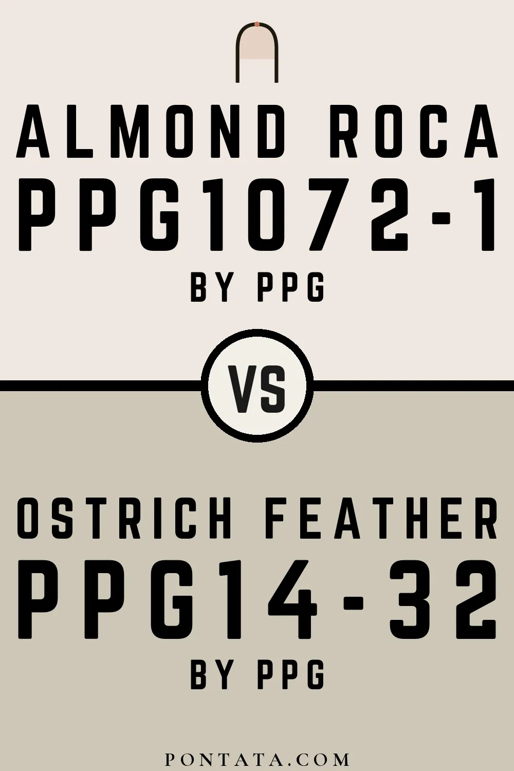 Almond Roca vs Ostrich Feather