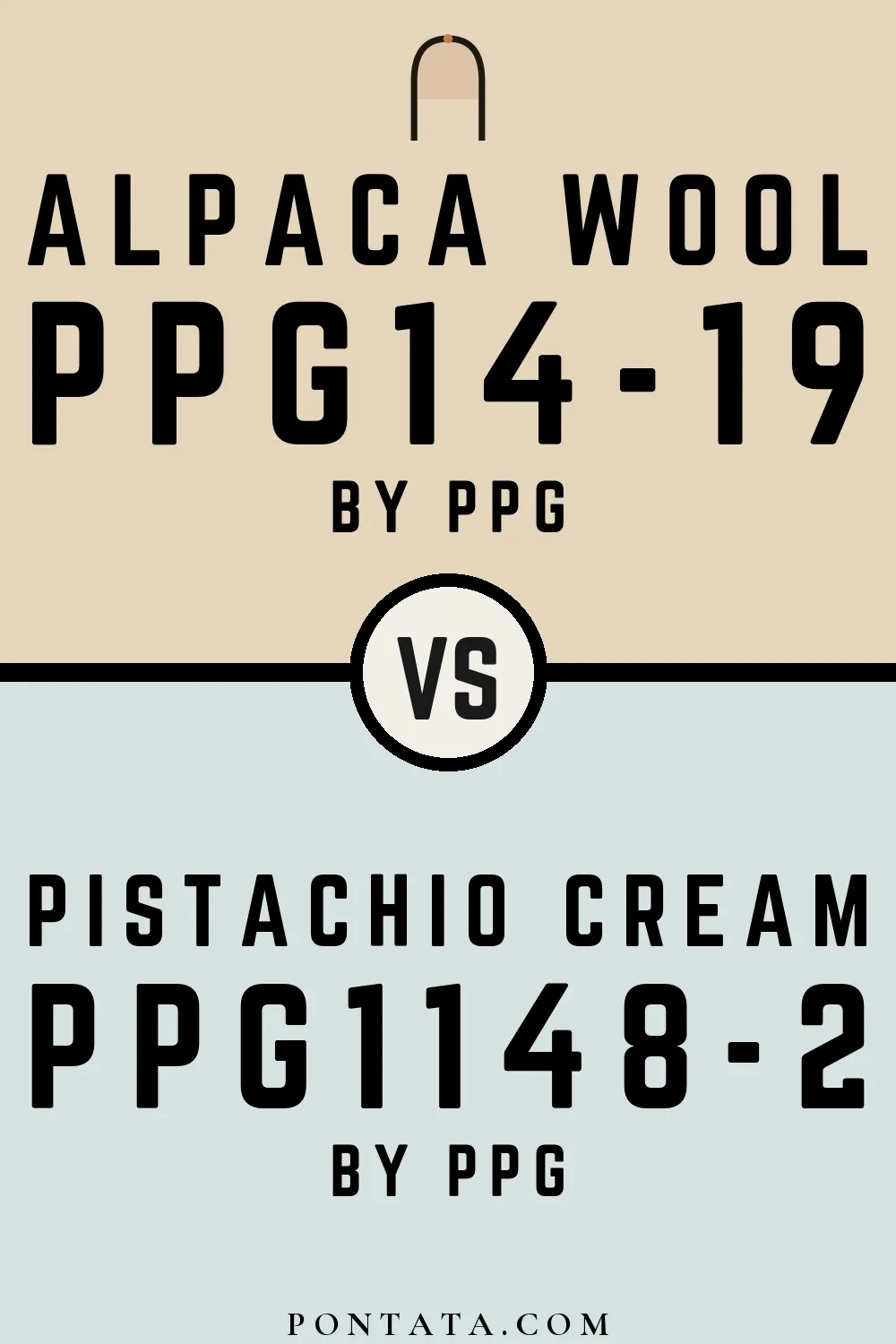 Alpaca Wool vs Pistachio Cream
