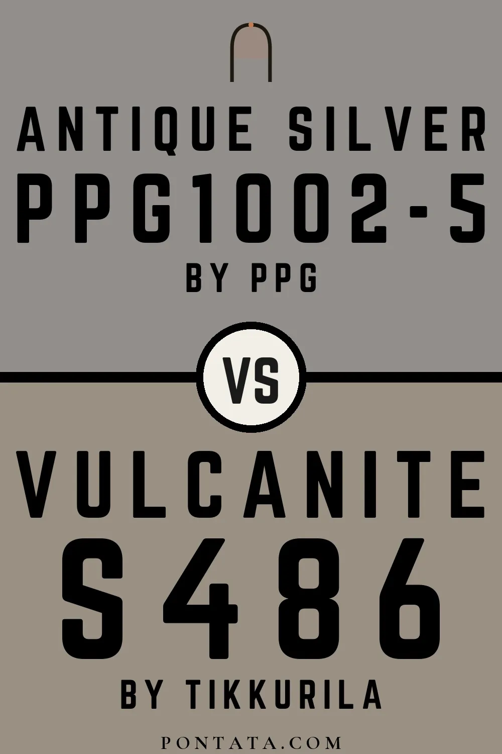 Antique Silver vs Vulcanite