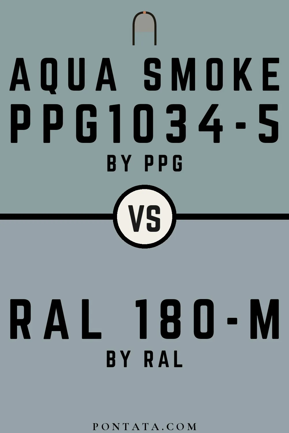 Aqua Smoke vs RAL 180-M