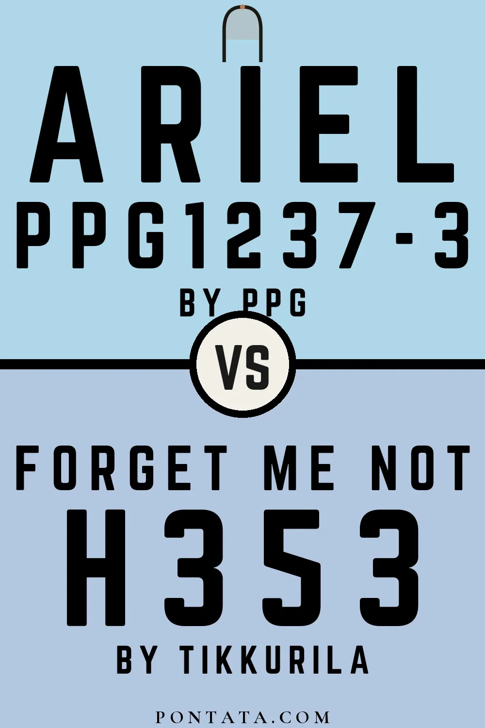 Ariel vs Forget me not