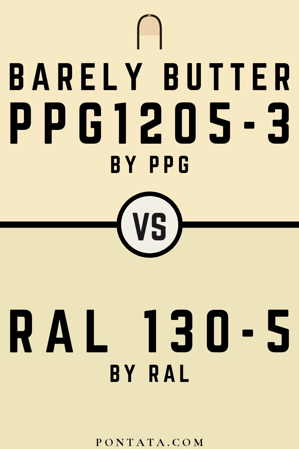 Barely Butter vs RAL 130-5