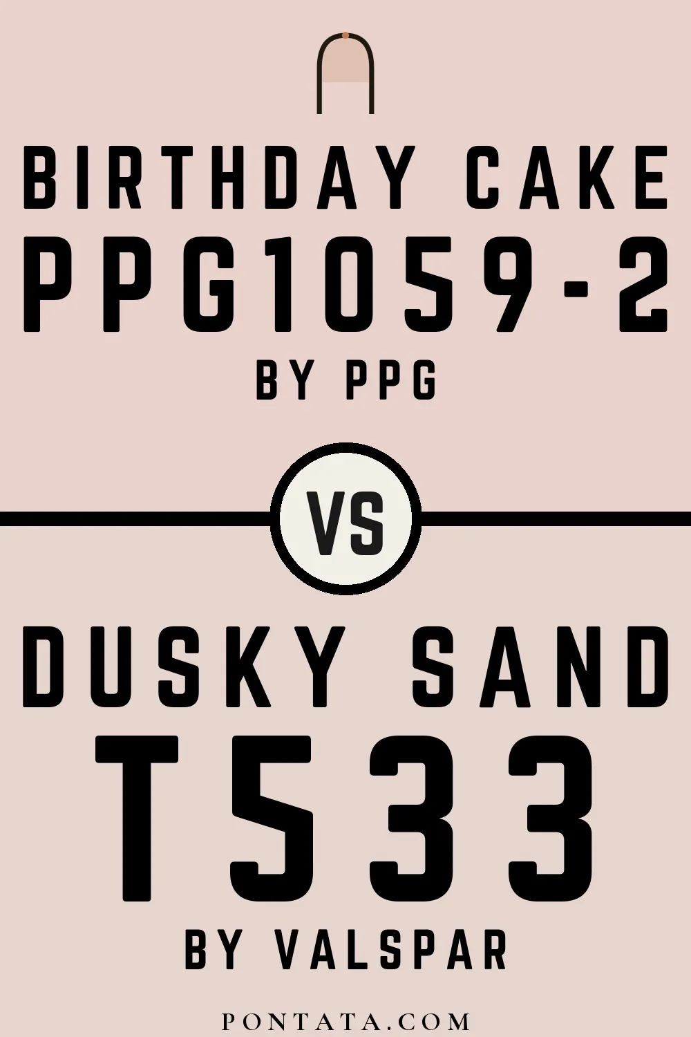 Birthday Cake vs Dusky Sand