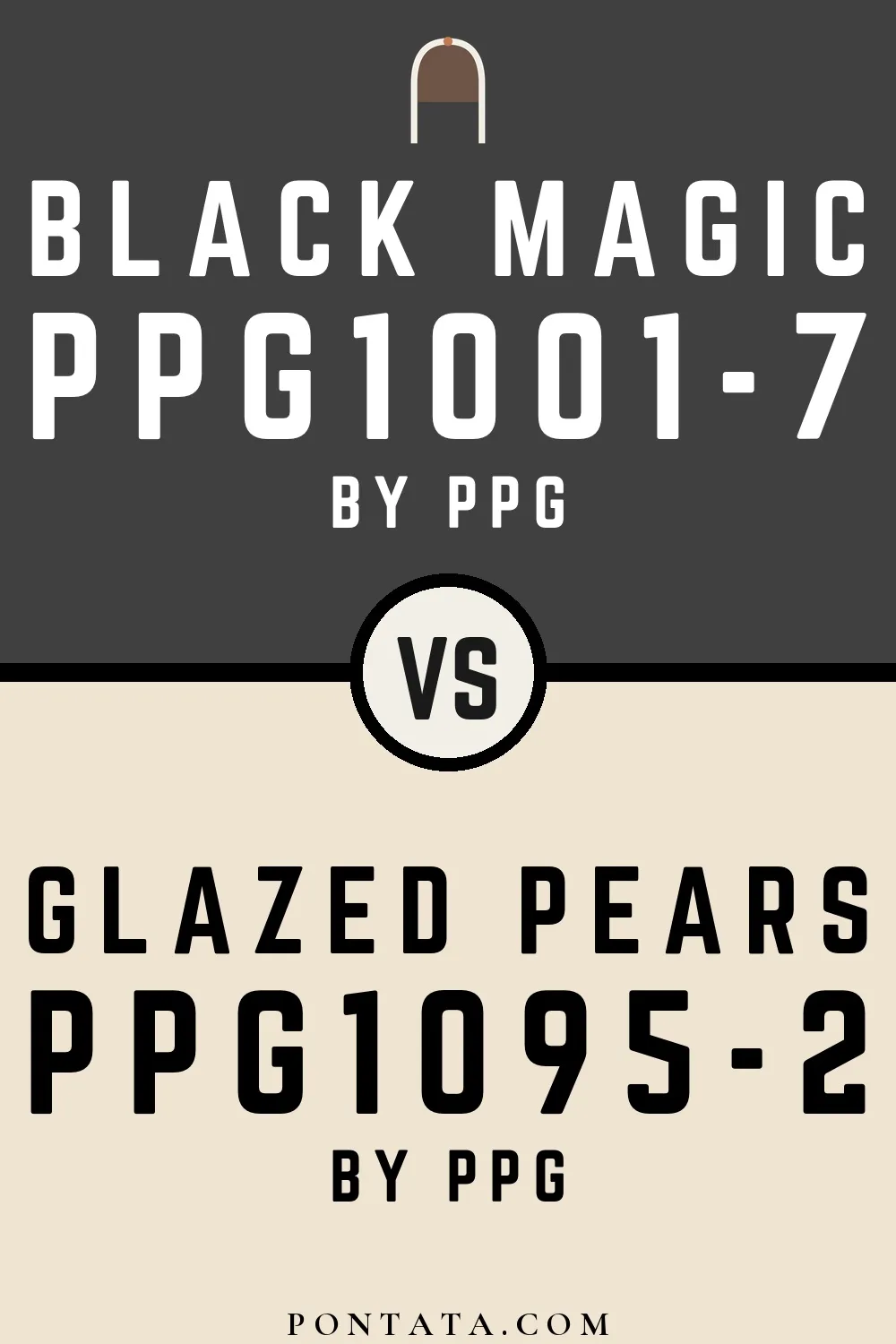 Black Magic vs Glazed Pears