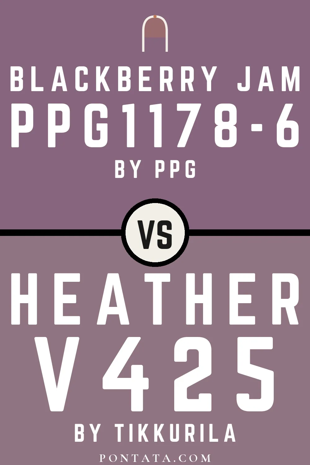Blackberry Jam vs Heather