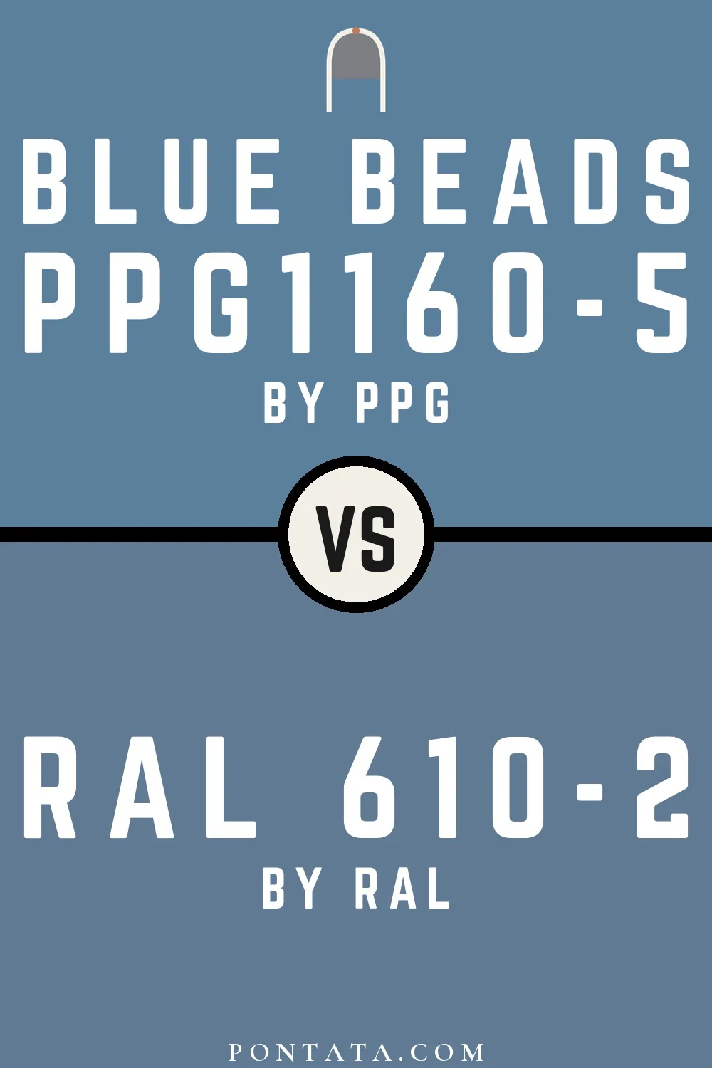 Blue Beads vs RAL 610-2
