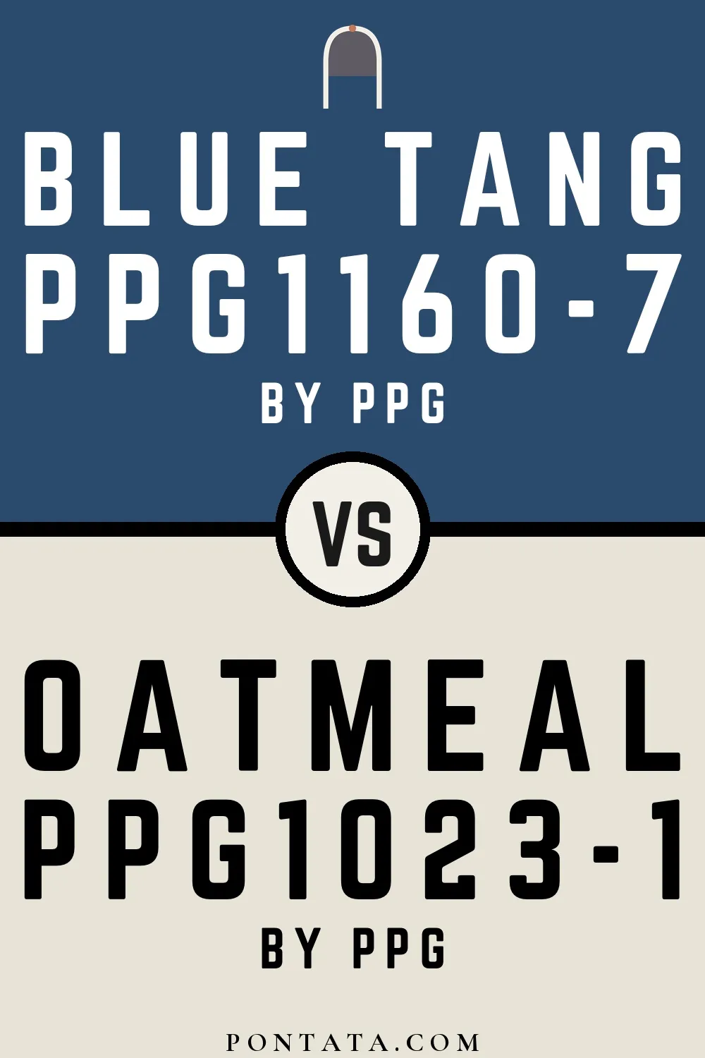 Blue Tang vs Oatmeal