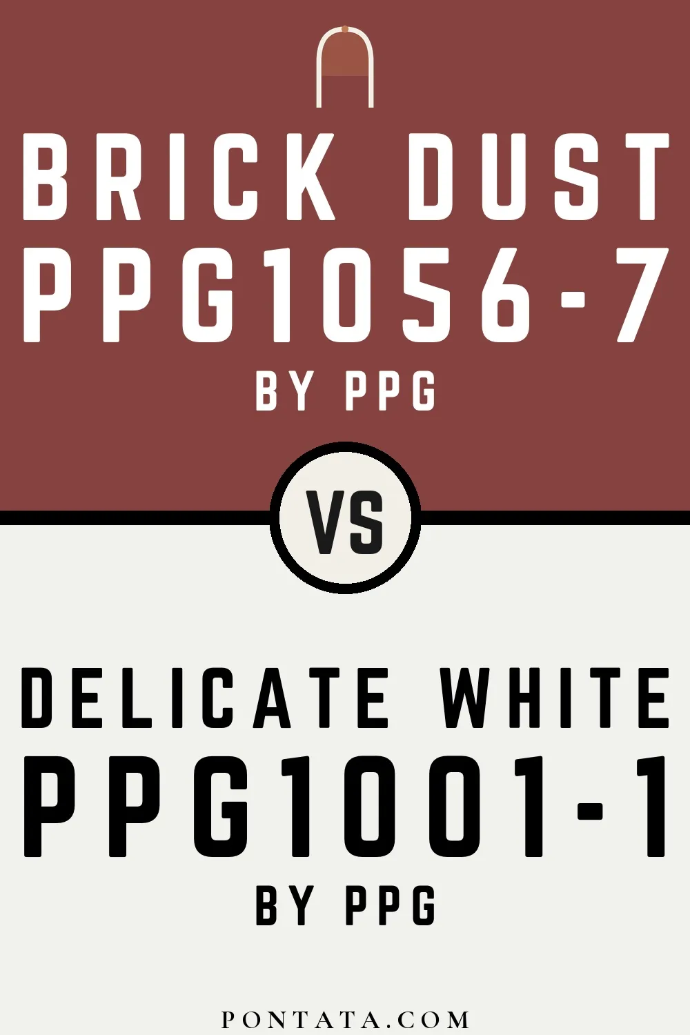 Brick Dust vs Delicate White