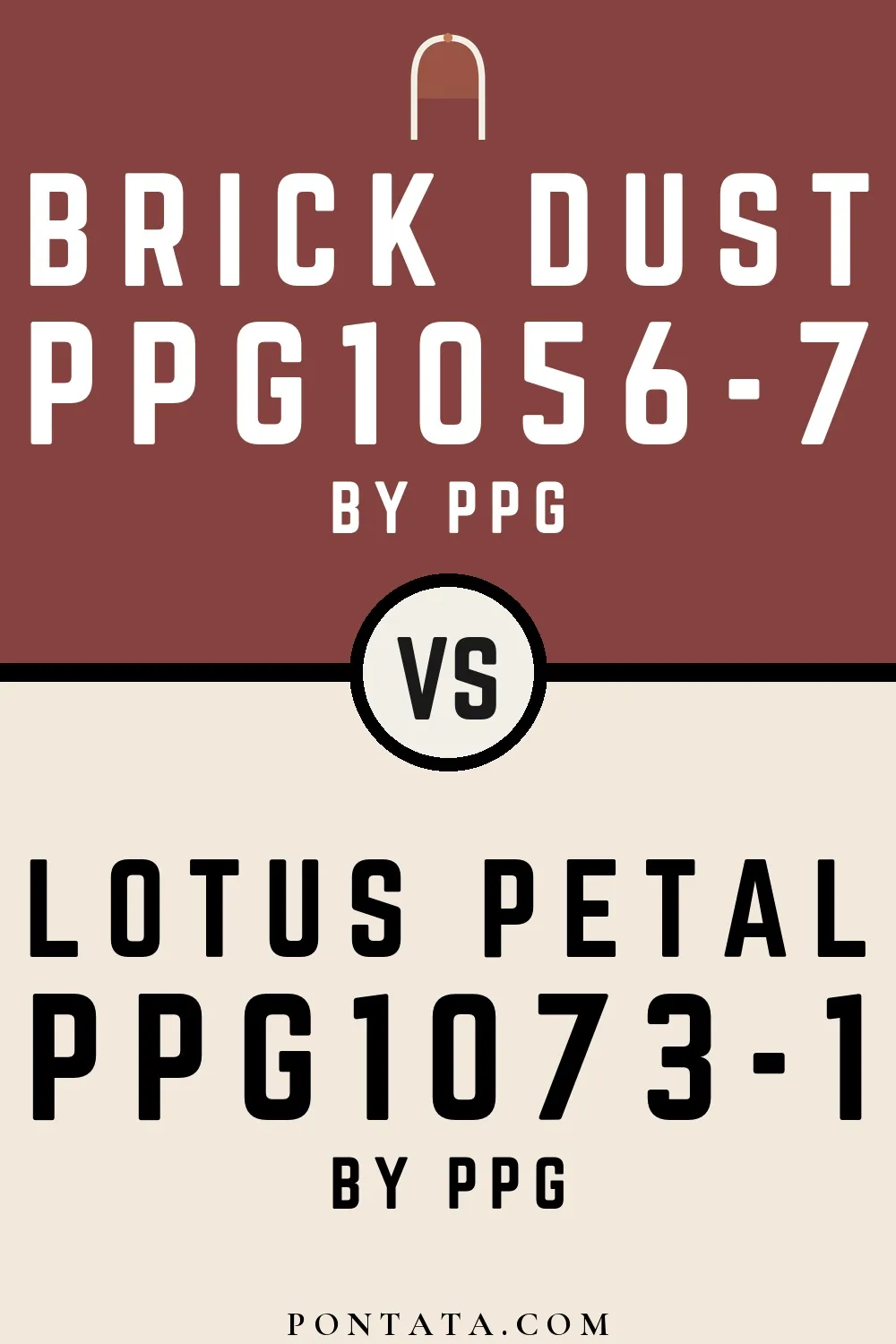 Brick Dust vs Lotus Petal